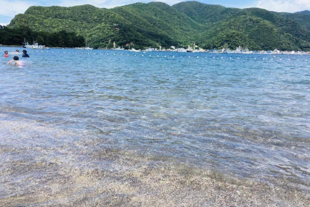 נומאזו 御浜岬の至福を一身に味わう 一軒家貸切宿で贅沢なバーベキューを楽しみながら夕陽に染まる戸田湾の美しさを満喫 מראה חיצוני תמונה